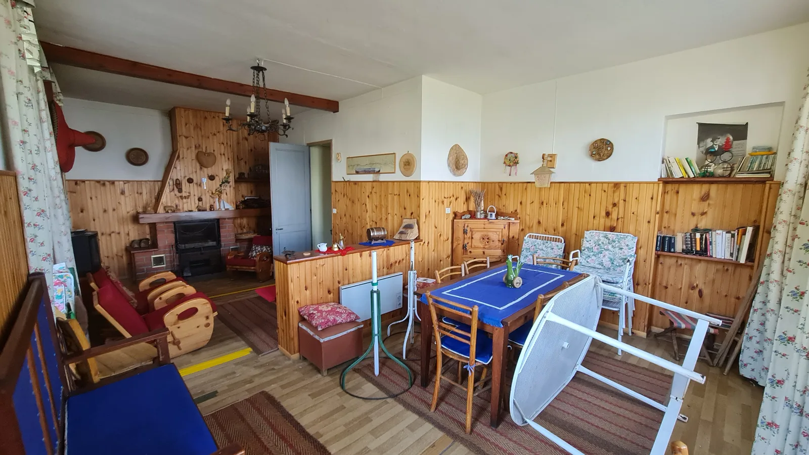 Luce nella veranda — spazi comuni