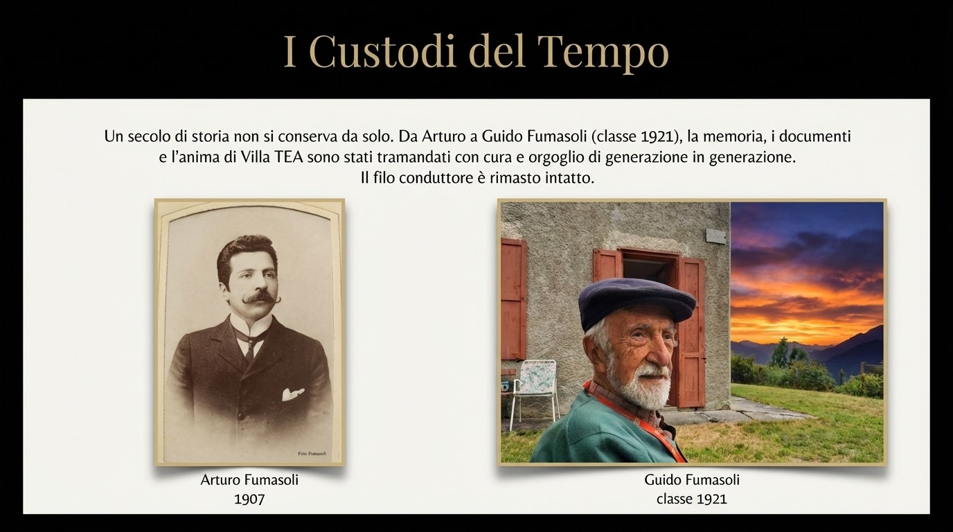 Foto d'epoca di famiglia